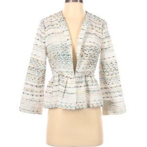 ZARA Basic Peplum Open Jacket
